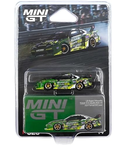 Amazon.com: MINI GT Nissan Silvia S15 LB-Super Silhouette LBWK